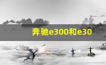 奔驰e300和e300l的价格是多少,奔驰e300 越野